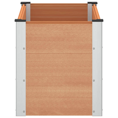 Garden Raised Bed Brown 100 x 50 x 54 cm