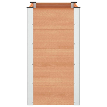 Garden Raised Bed Brown 100 x 50 x 91 cm