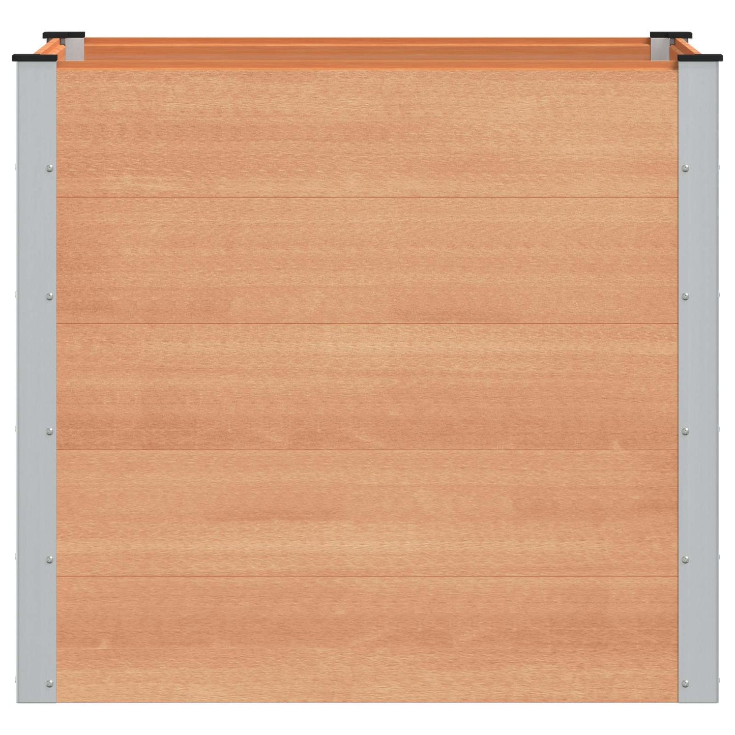 Garden Raised Bed Brown 100 x 100 x 91 cm