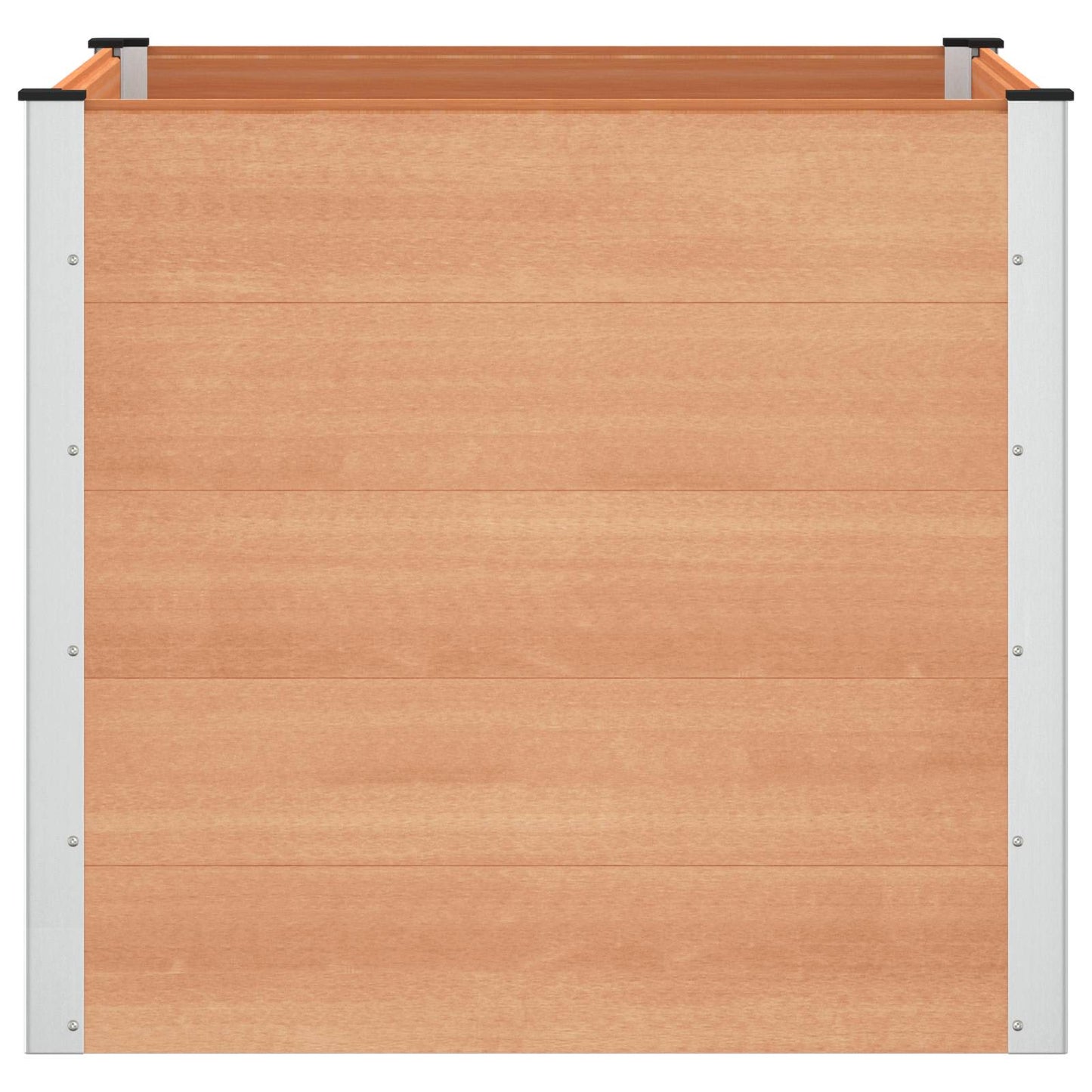 Garden Raised Bed Brown 100 x 100 x 91 cm