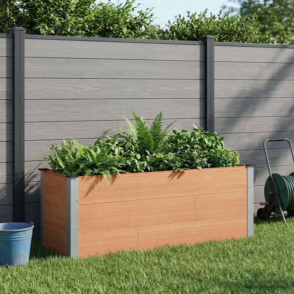 Garden Raised Bed Brown 150 x 50 x 54 cm