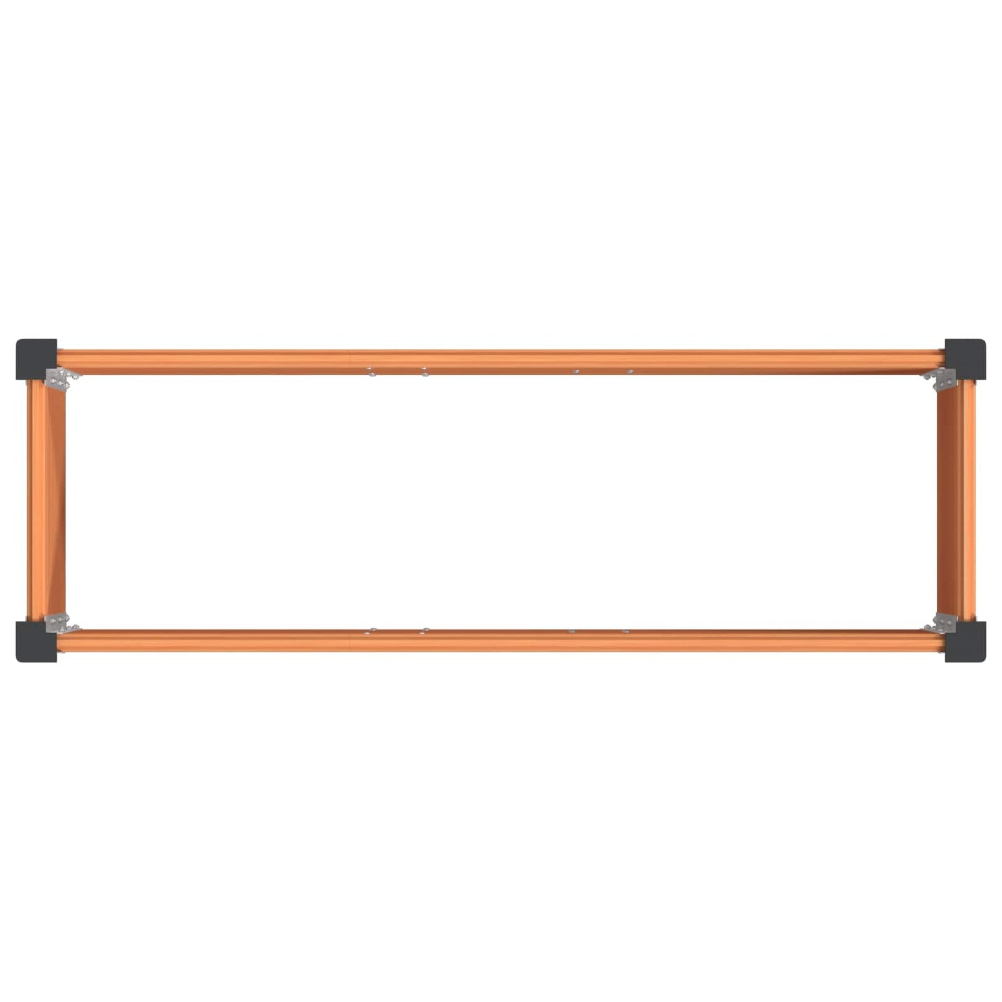 Garden Raised Bed Brown 150 x 50 x 54 cm