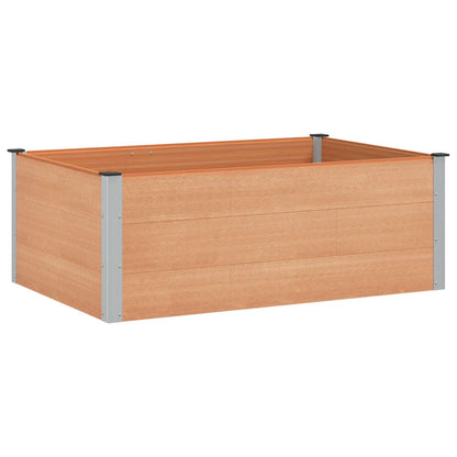 Garden Raised Bed Brown 150 x 100 x 54 cm