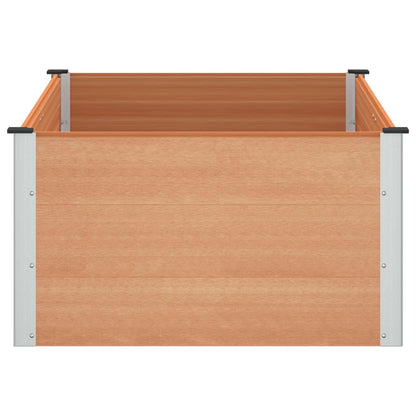 Garden Raised Bed Brown 150 x 100 x 54 cm