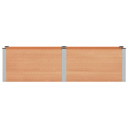 Garden Raised Bed Brown 200 x 50 x 54 cm