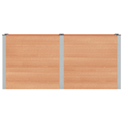 Garden Raised Bed Brown 200 x 50 x 91 cm