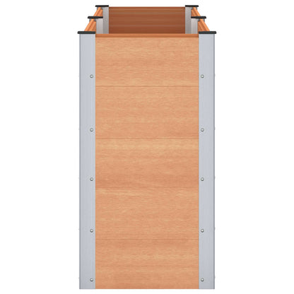 Garden Raised Bed Brown 200 x 50 x 91 cm