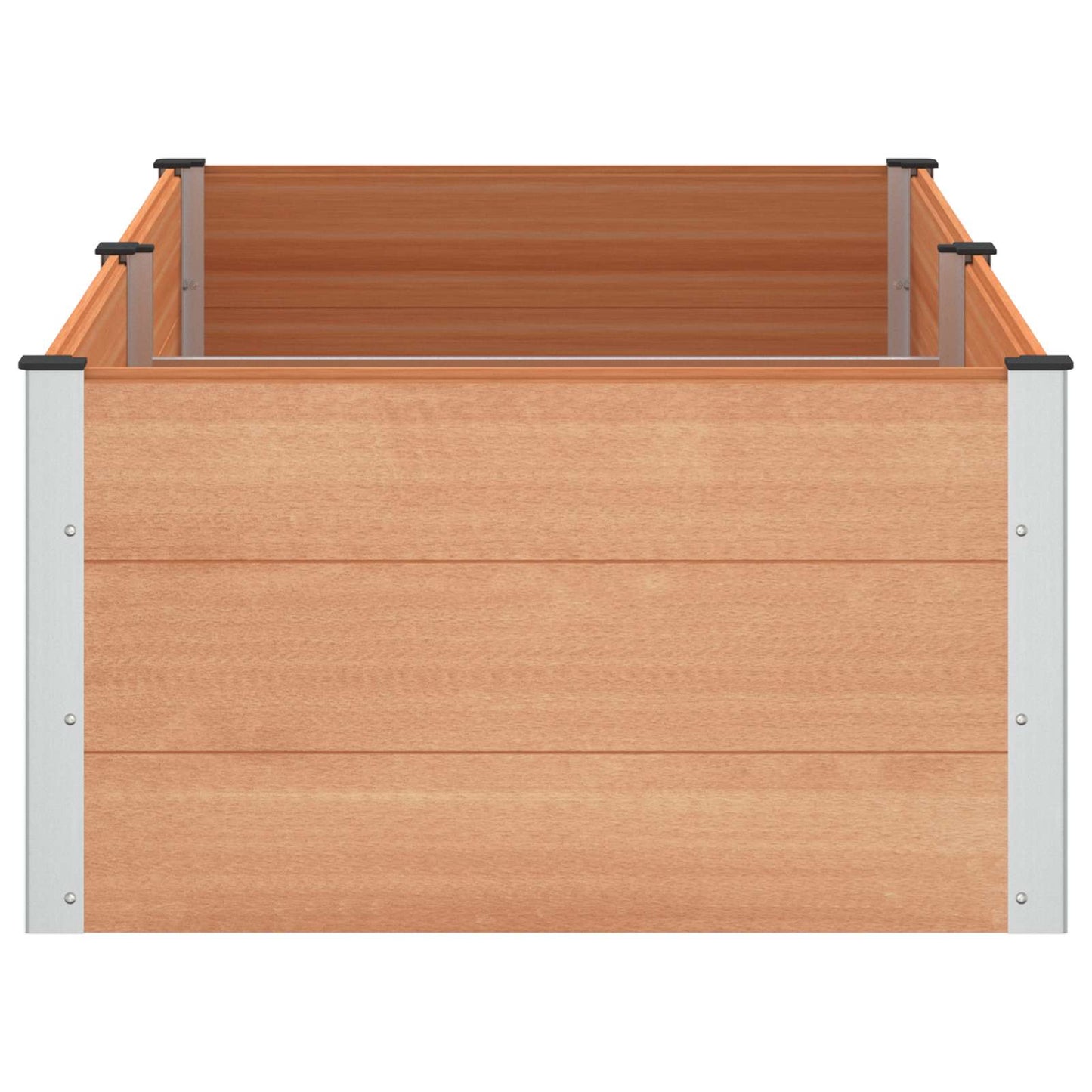 Garden Raised Bed Brown 200 x 100 x 54 cm
