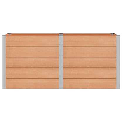 Garden Raised Bed Brown 200 x 100 x 91 cm