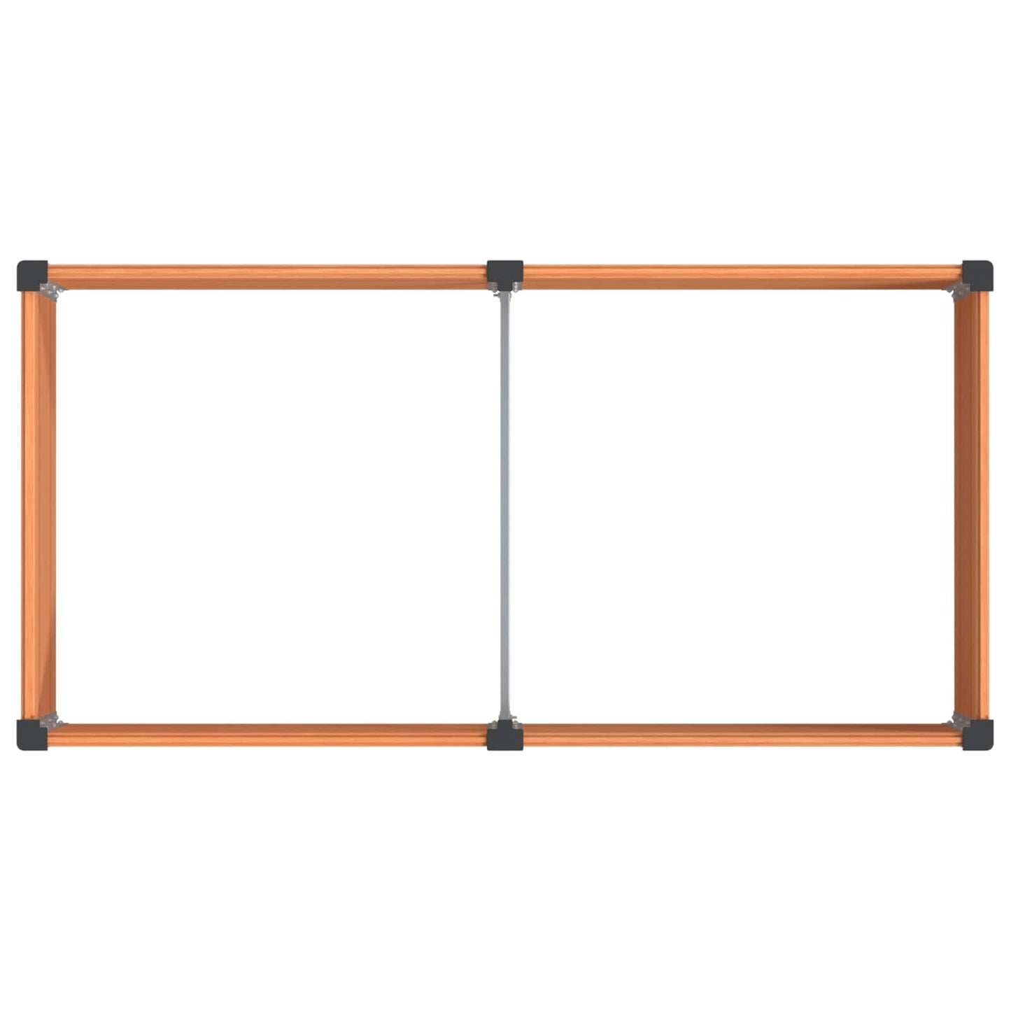 Garden Raised Bed Brown 200 x 100 x 91 cm