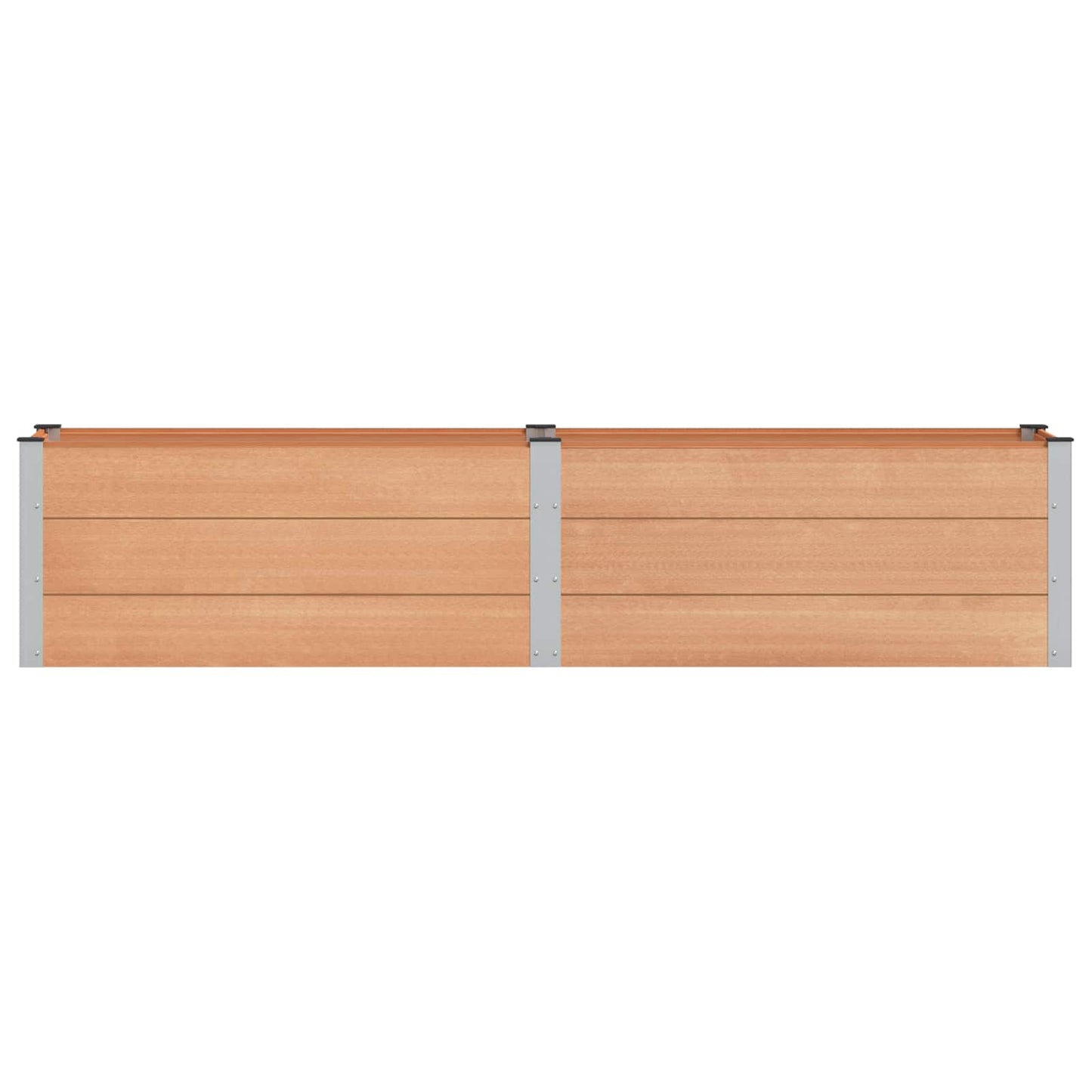 Garden Raised Bed Brown 250 x 50 x 54 cm