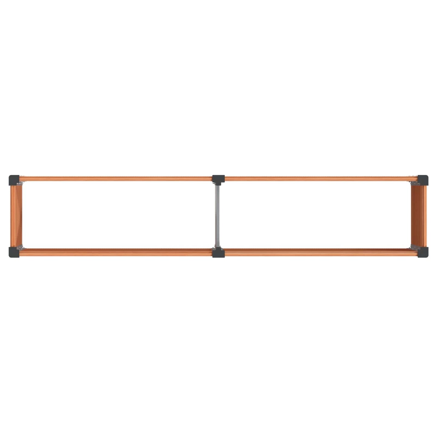 Garden Raised Bed Brown 250 x 50 x 54 cm
