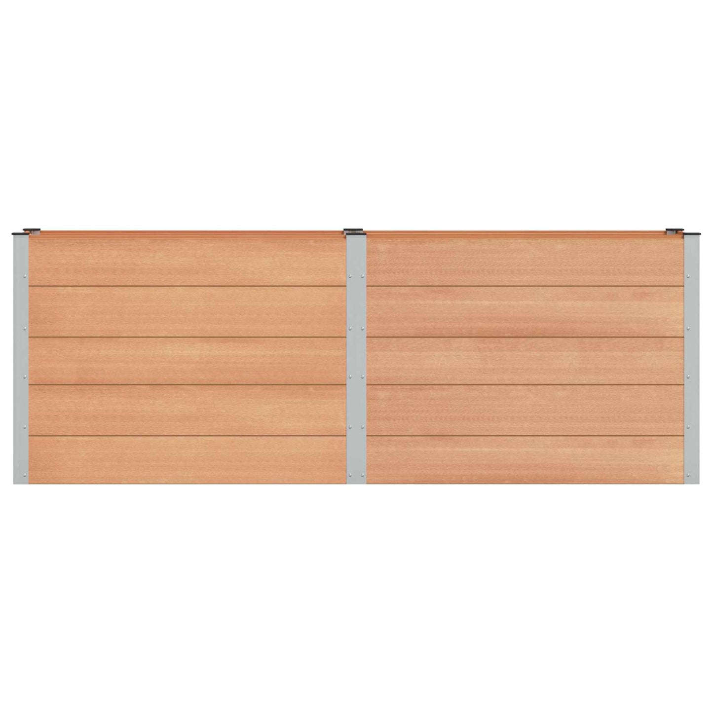 Garden Raised Bed Brown 250 x 50 x 91 cm