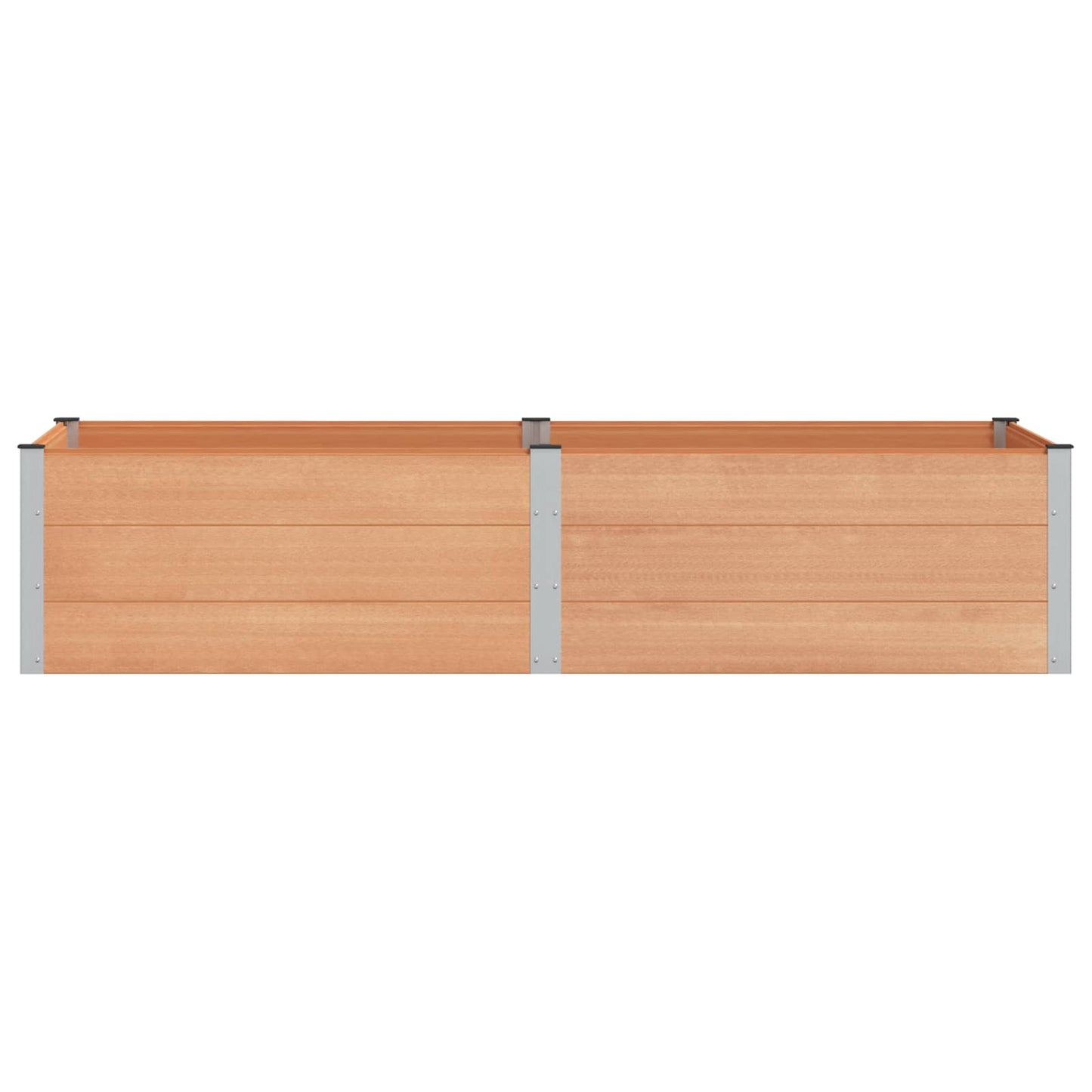 Garden Raised Bed Brown 250 x 100 x 54 cm