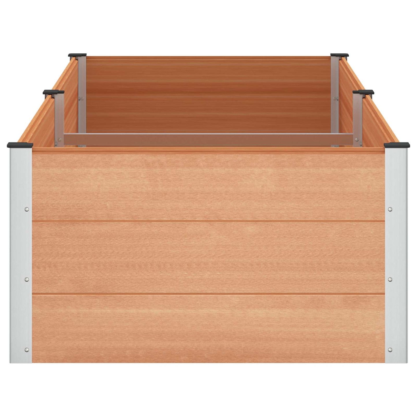 Garden Raised Bed Brown 250 x 100 x 54 cm