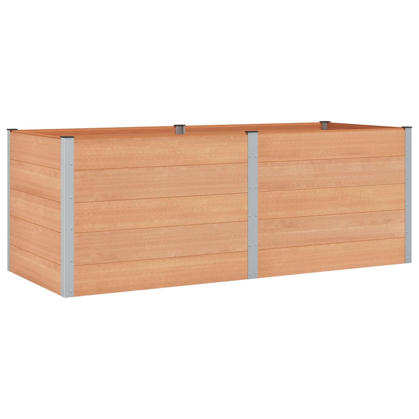Garden Raised Bed Brown 250 x 100 x 91 cm