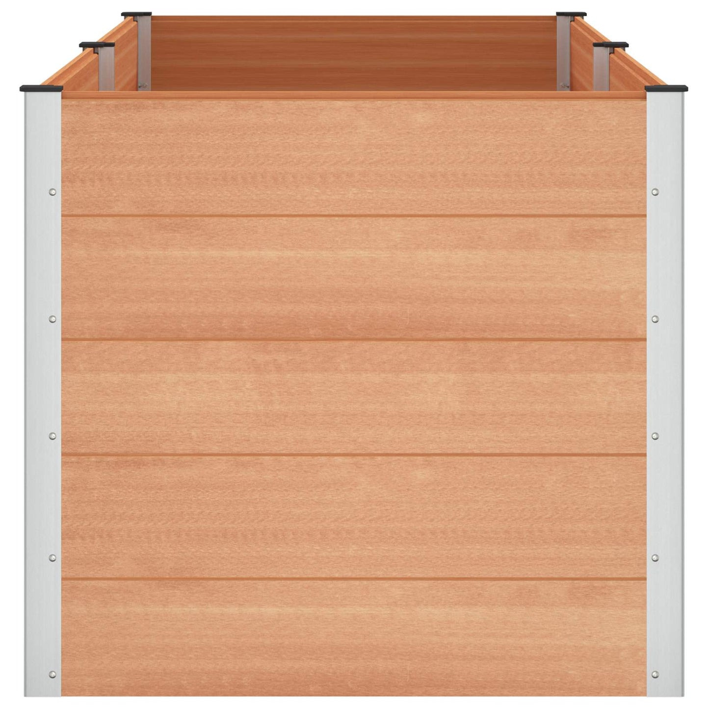 Garden Raised Bed Brown 250 x 100 x 91 cm