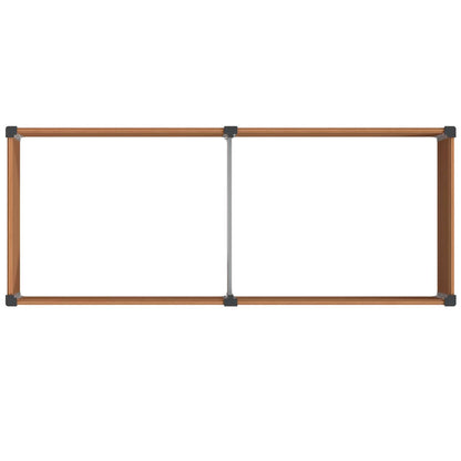 Garden Raised Bed Brown 250 x 100 x 91 cm