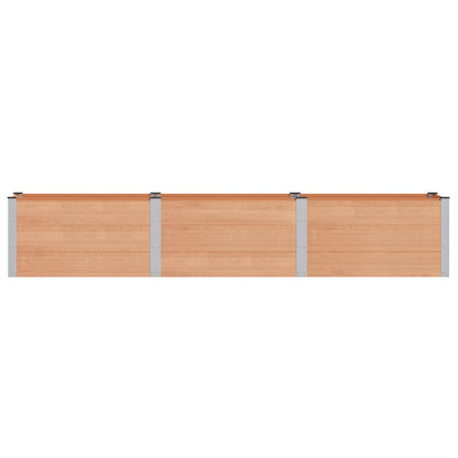 Garden Raised Bed Brown 300 x 50 x 54 cm