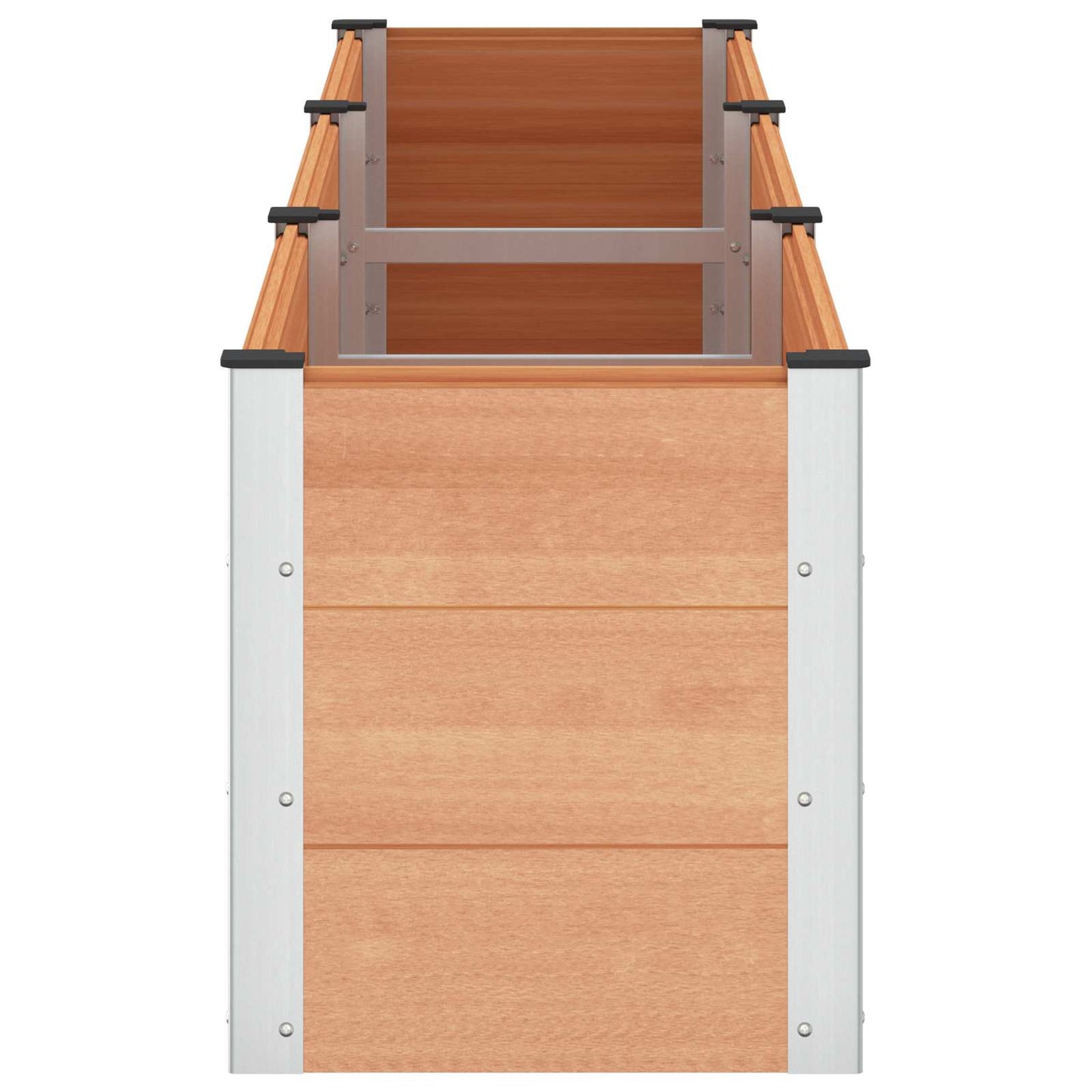 Garden Raised Bed Brown 300 x 50 x 54 cm