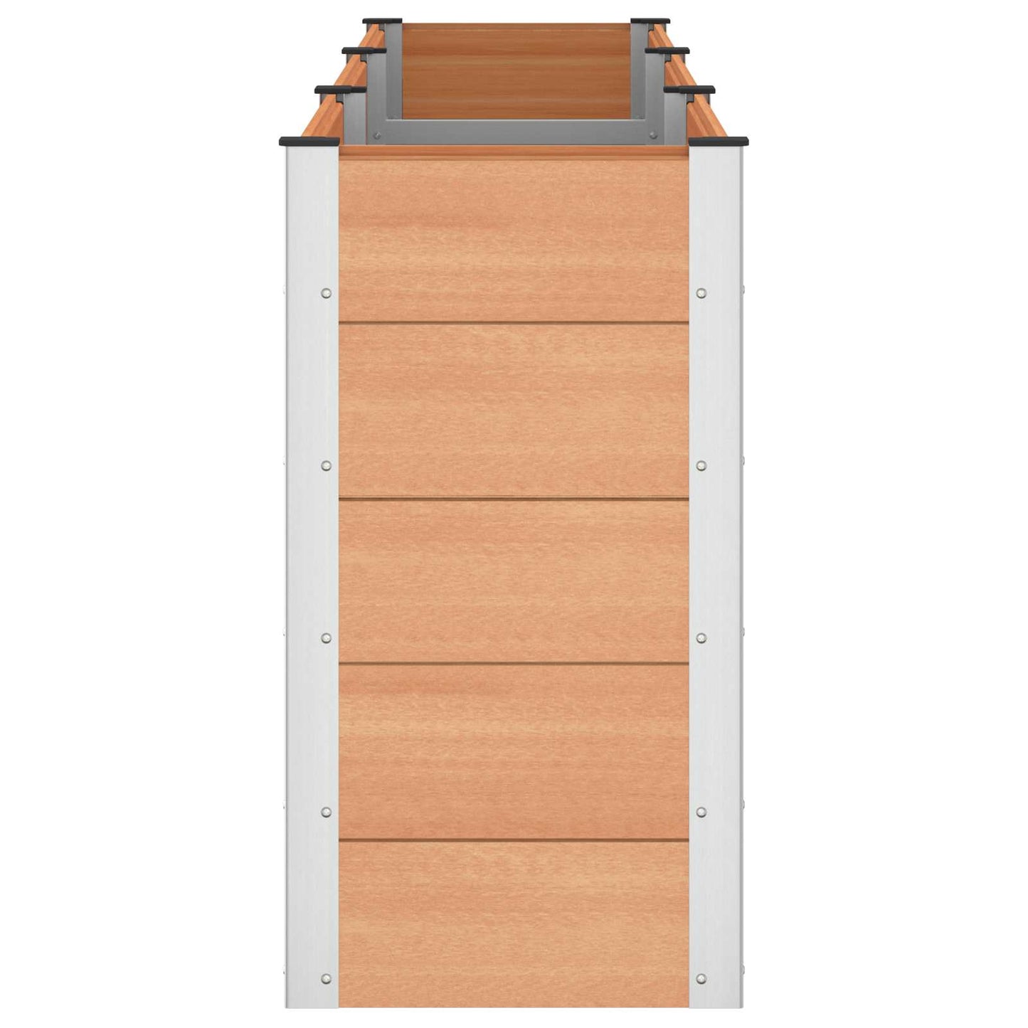 Garden Raised Bed Brown 300 x 50 x 91 cm