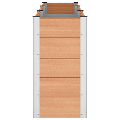 Garden Raised Bed Brown 300 x 50 x 91 cm