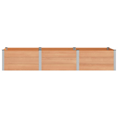 Garden Raised Bed Brown 300 x 100 x 54 cm