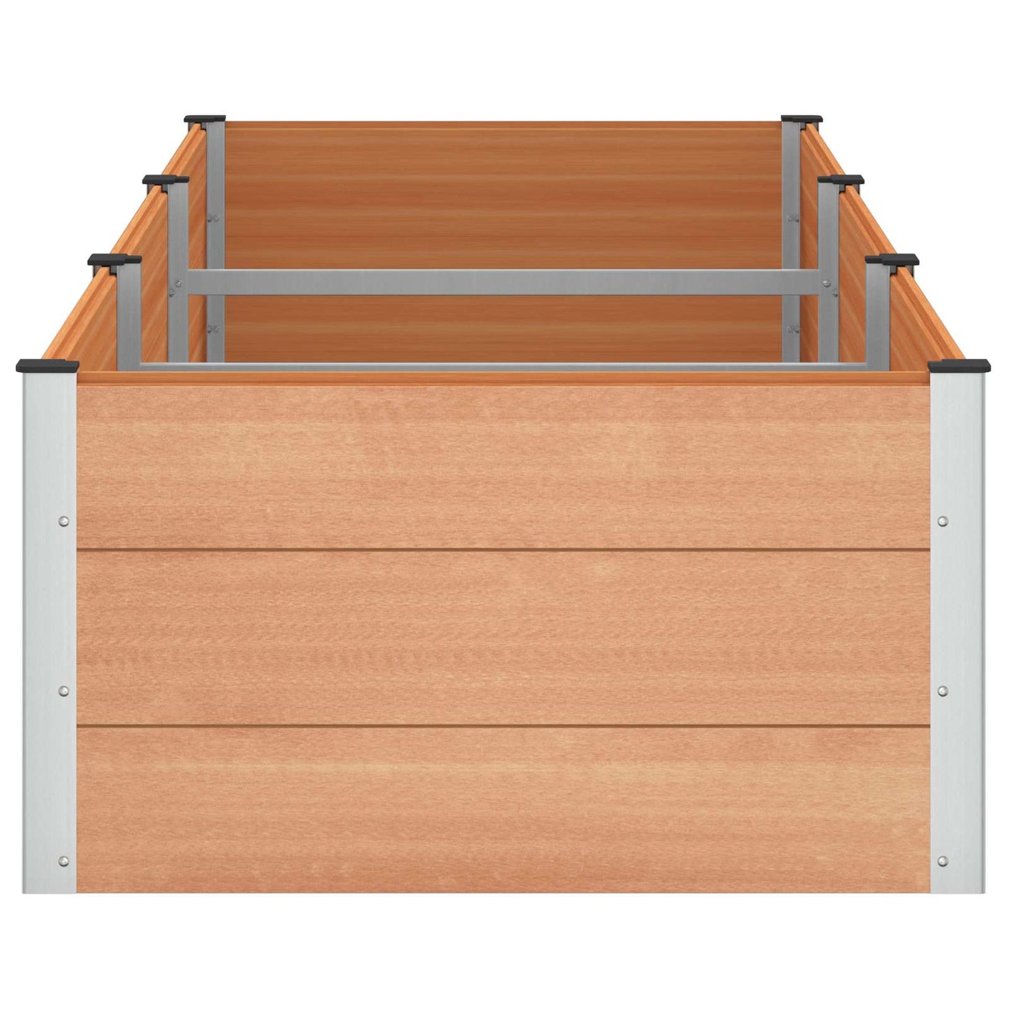 Garden Raised Bed Brown 300 x 100 x 54 cm