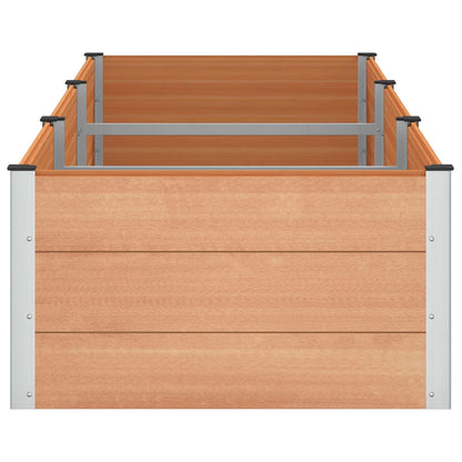 Garden Raised Bed Brown 300 x 100 x 54 cm