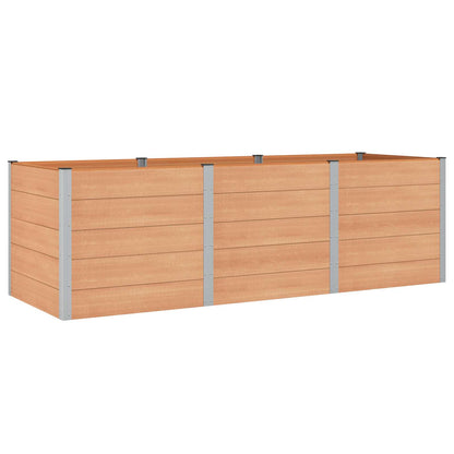 Garden Raised Bed Brown 300 x 100 x 91 cm