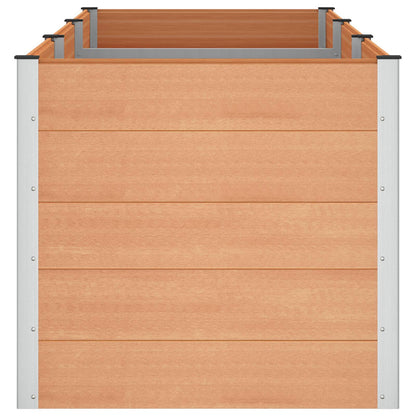 Garden Raised Bed Brown 300 x 100 x 91 cm