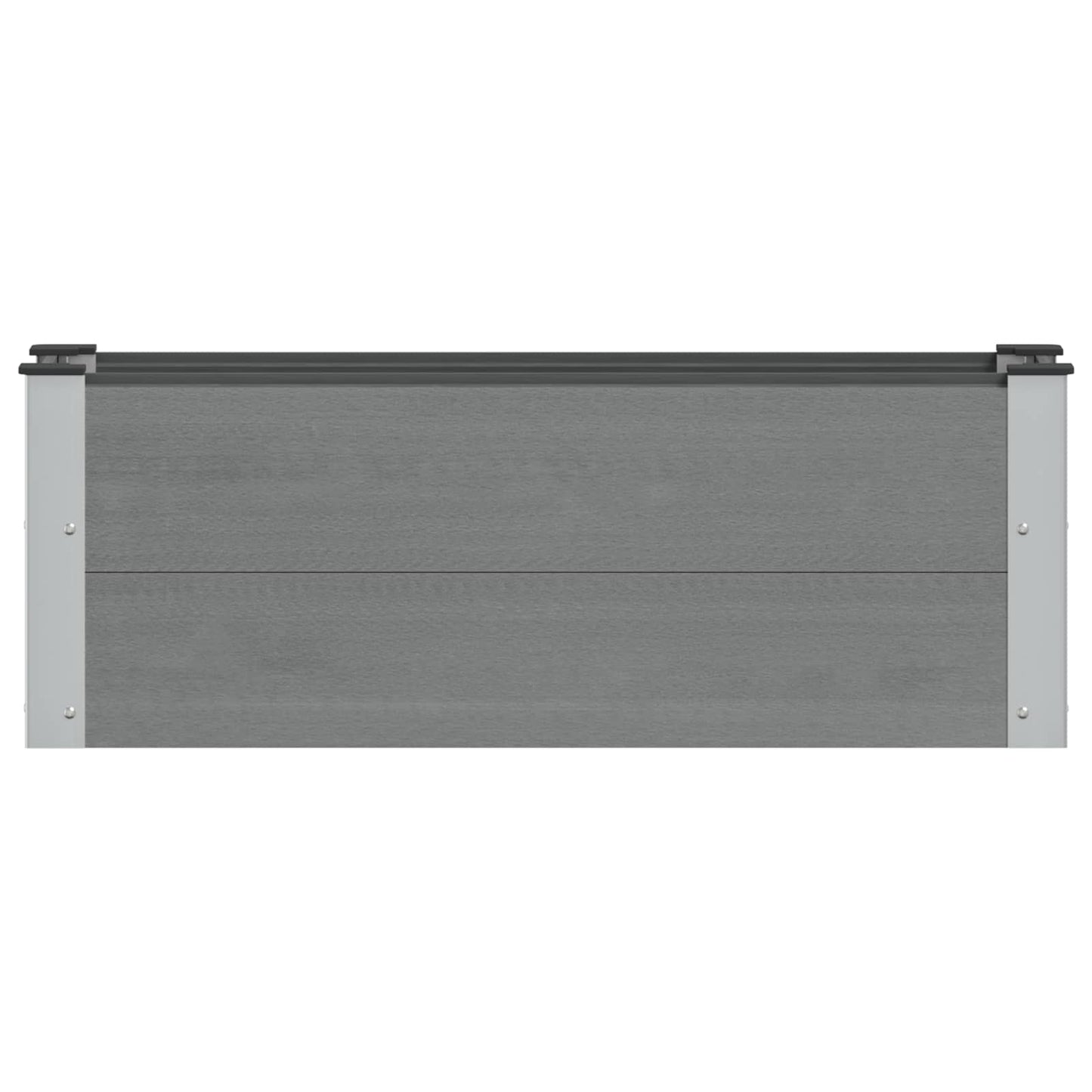 Garden Raised Bed Grey 100 x 30 36 cm