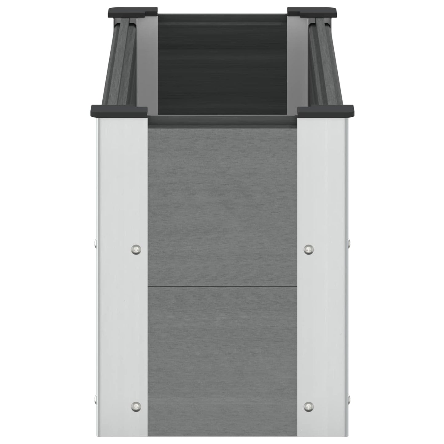 Garden Raised Bed Grey 100 x 30 36 cm