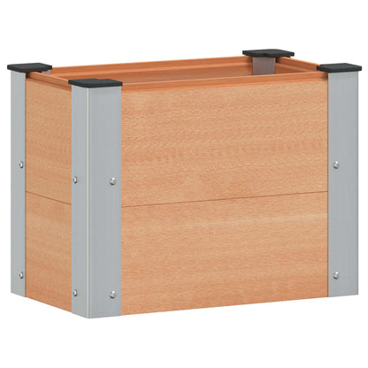 Garden Raised Bed Brown 50 x 30 x 36 cm