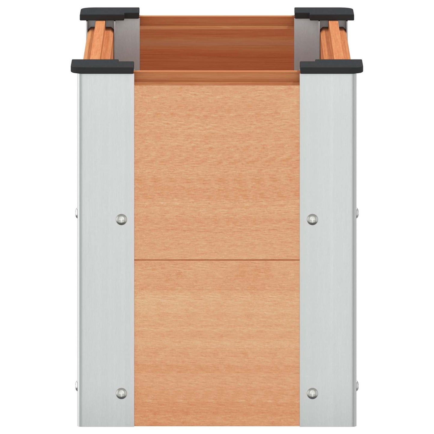 Garden Raised Bed Brown 50 x 30 x 36 cm