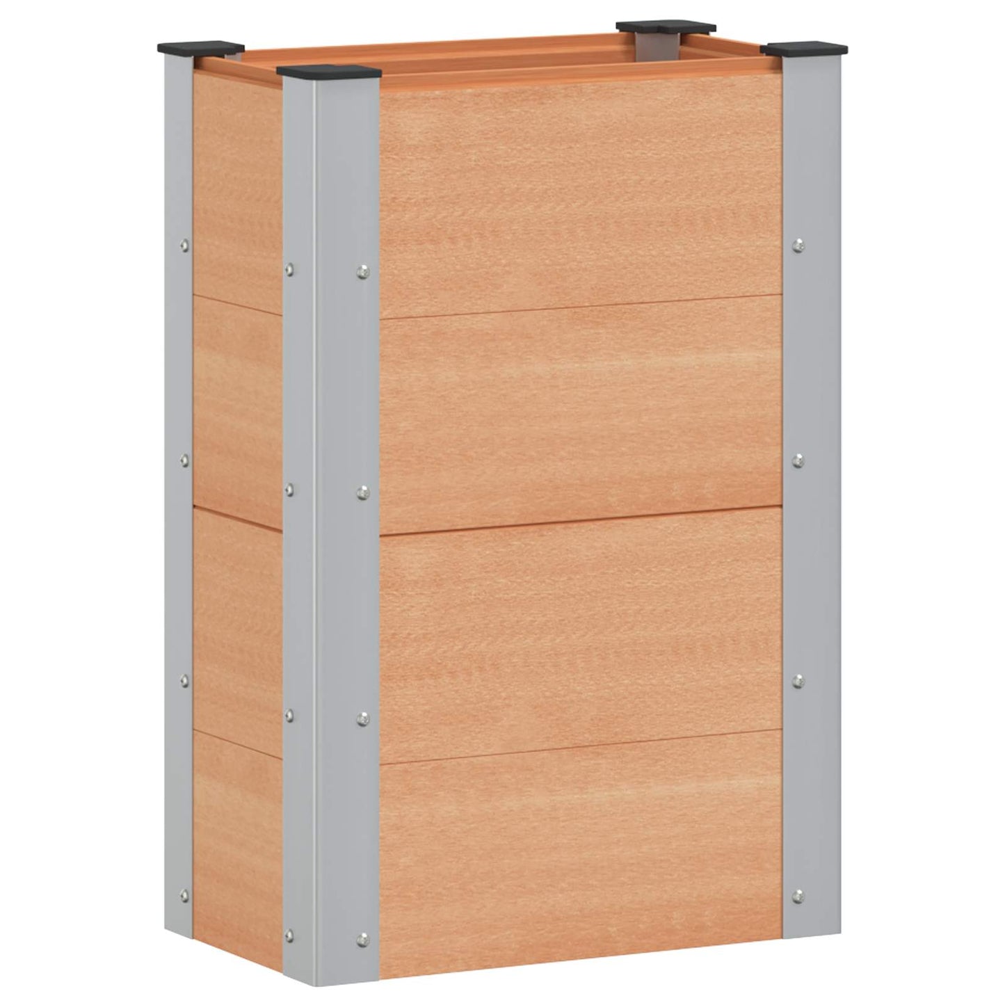 Garden Raised Bed Brown 50 x 30 x 72 cm