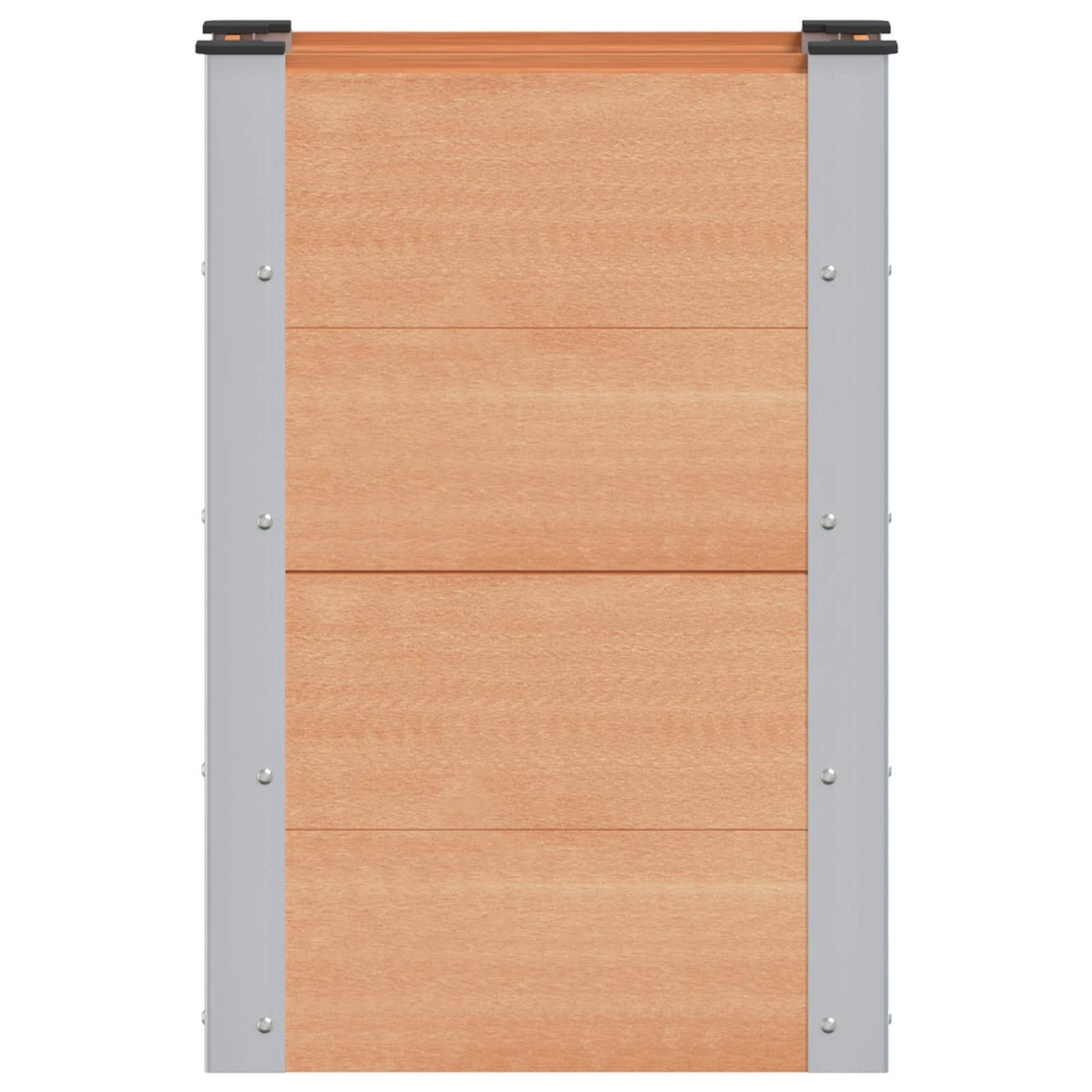 Garden Raised Bed Brown 50 x 30 x 72 cm