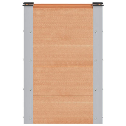 Garden Raised Bed Brown 50 x 30 x 72 cm