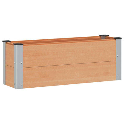 Garden Raised Bed Brown 100 x 30 x 36 cm