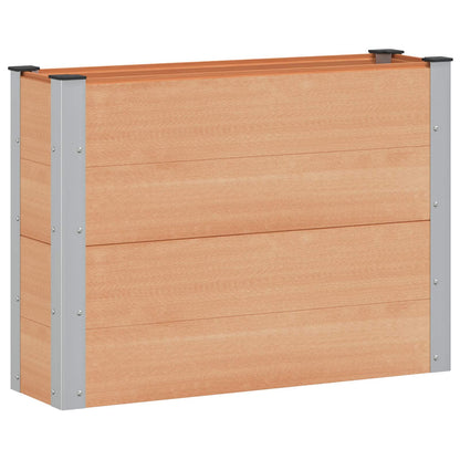 Garden Raised Bed Brown 100 x 30 x 72 cm