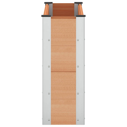 Garden Raised Bed Brown 100 x 30 x 72 cm