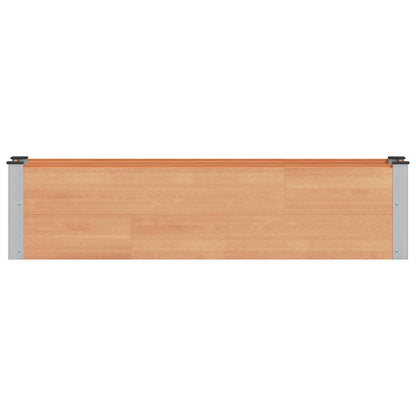 Garden Raised Bed Brown 150 x 30 x 36 cm