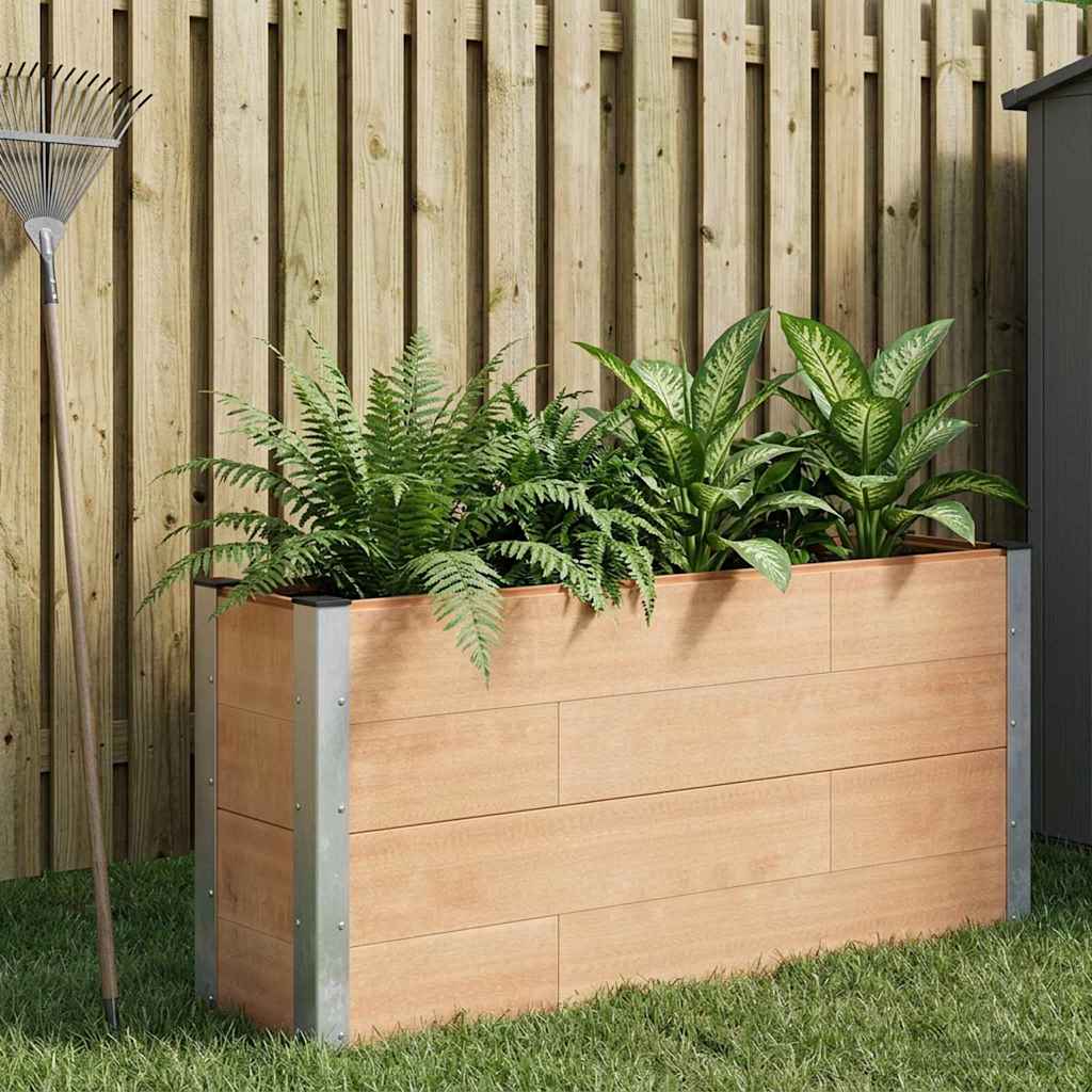 Garden Raised Bed Brown 150 x 30 x 72 cm