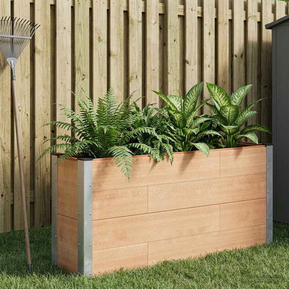 Garden Raised Bed Brown 150 x 30 x 72 cm