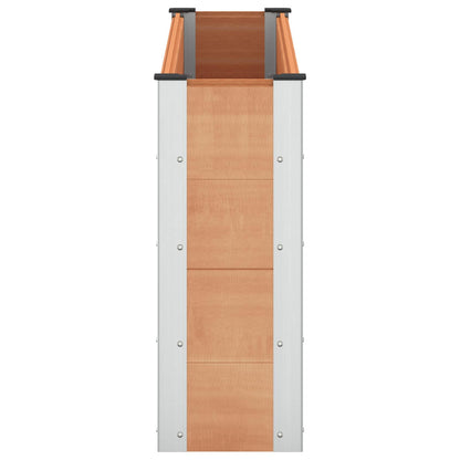 Garden Raised Bed Brown 150 x 30 x 72 cm