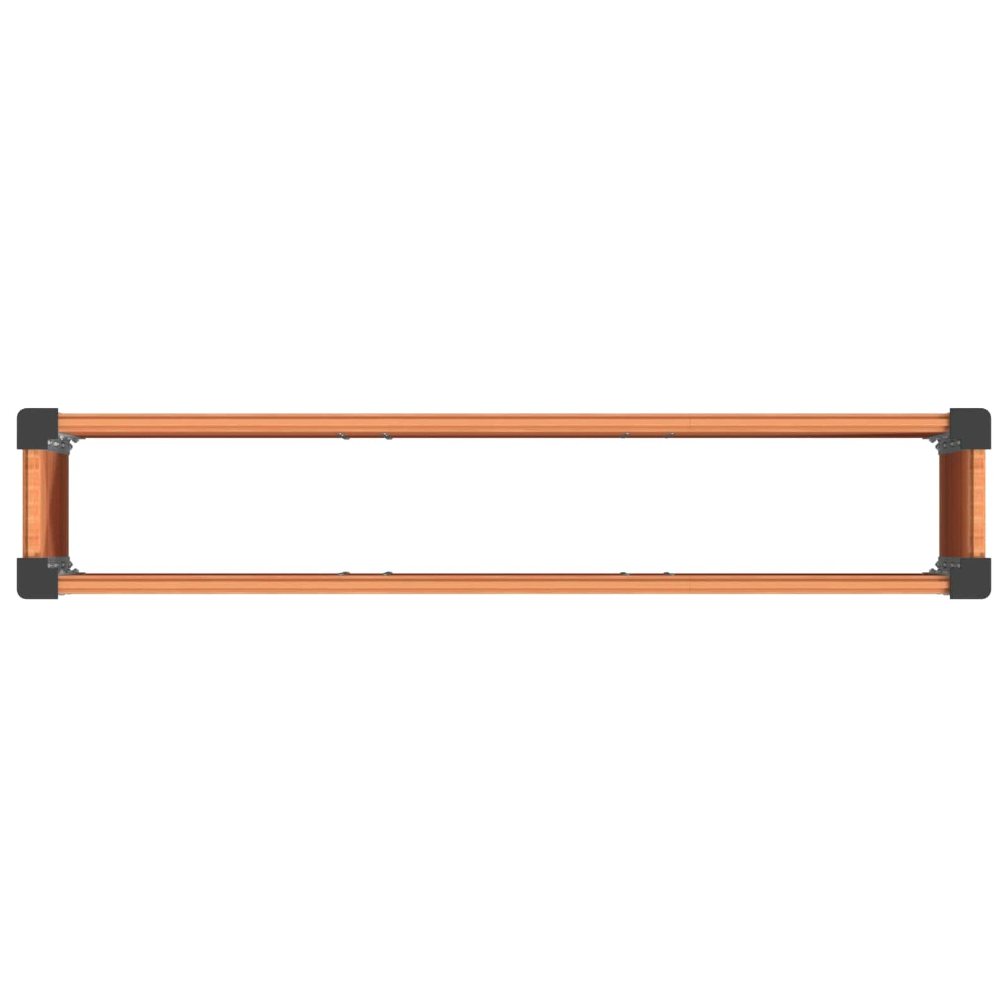 Garden Raised Bed Brown 150 x 30 x 72 cm