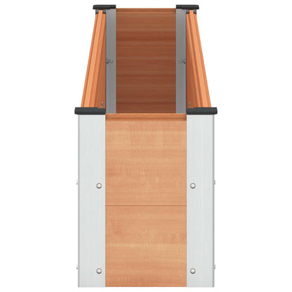Garden Raised Bed Brown 200 x 30 x 36 cm