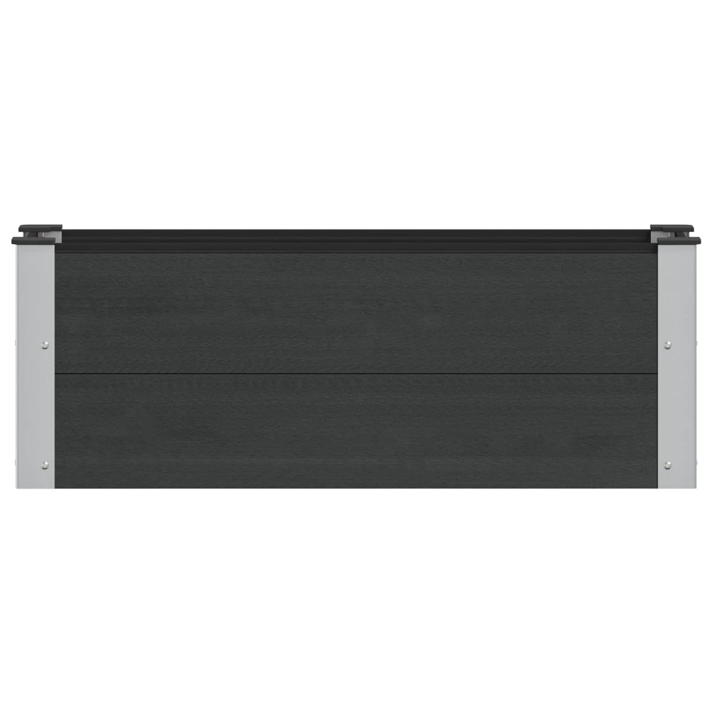 Garden Raised Bed Black 100 x 30 x 36 cm
