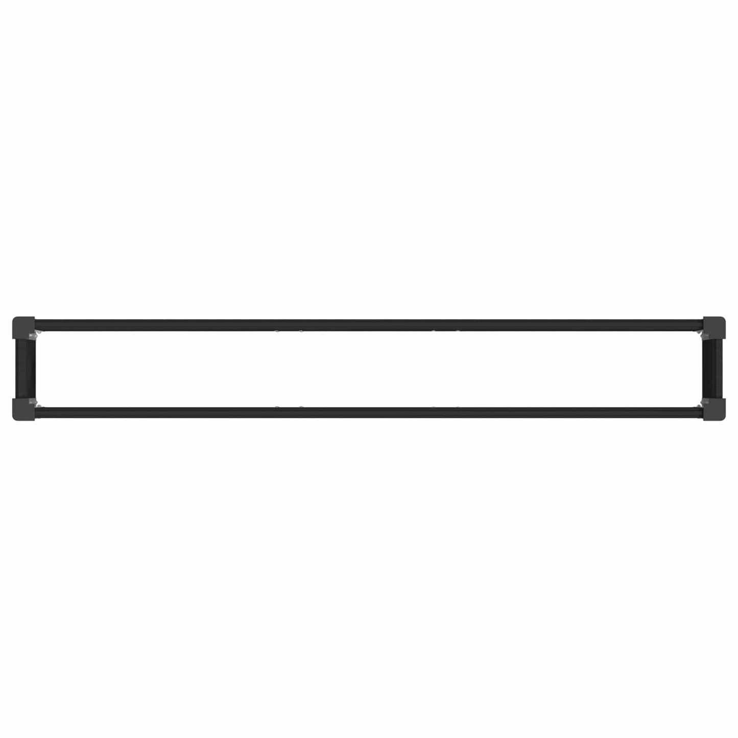 Garden Raised Bed Black 200 x 30 x 36 cm