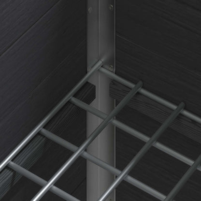 Garden Raised Bed Grey 50 x 30 x 22 cm WPC and Aluminium